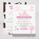Search for space cowgirl party invitations Weekend itinerary