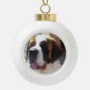 Search for saint bernard dog christmas tree decorations Canine