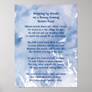 Search for robert frost posters Snow