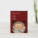 Search for coffee cup cards Cappuccino
