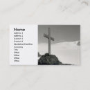 Search for catholic business cards Cross