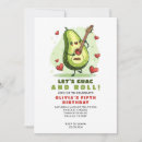 Search for avocado birthday invitations Fiesta