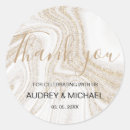 Search for glam wedding stickers Gold glitter