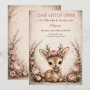 Search for little deer birthday invitations Woodland birthday party