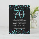 Search for teal and black invitations Turquoise