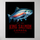 Search for salmon fish posters Camping