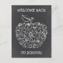 Search for teacher apple postcards Back to school
