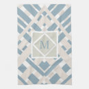 Search for chevron zigzag pattern tea towels Blue
