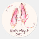 Search for girls night out stickers Typography