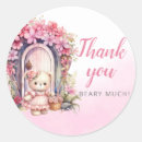 Search for teddy bear thank you stickers Modern