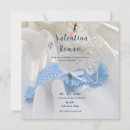 Search for something blue wedding invitations Bridal