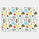 Search for gardening wrapping paper Vegetable garden