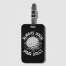 Search for funny golf luggage tags Sport