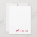 Search for heart shaped note cards Red
