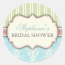 Search for damask bridal shower stickers Elegant