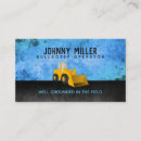 Search for backhoe business cards Bulldozer