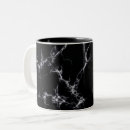 Search for black and white marble mugs Abstract