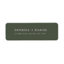 Search for forest return address labels Elegant