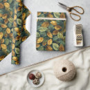 Search for green leaves wrapping paper Orange