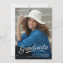 Search for feminine graduation invitations High school graduate
