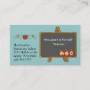 Search for elementary school business cards Apples