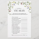 Search for who knows the bride best Calligraphy