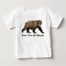 Search for bear baby shirts Brown