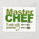 Search for chefs postcards Cook