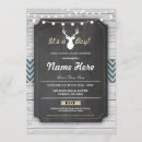 Search for antler invitations Boy