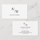 Search for two names business cards Professional