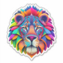 Search for pink lion stickers Safari