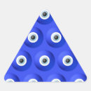 Search for eye triangle stickers Blue