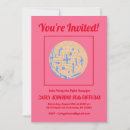 Search for 80s birthday invitations Disco ball