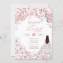 Search for cherry blossom quinceanera invitations Elegant