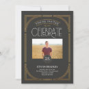 Search for gold border birthday invitations Milestone