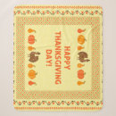 Search for thanksgiving blankets Vintage