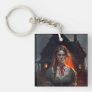 Search for scary square key rings Haunted