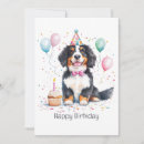 Search for bernese mountain dog birthday cards Puppy