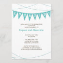 Search for turquoise engagement party invitations White