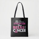 Search for cancer tote bags Breast cancer awareness