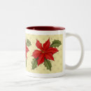 Search for poinsettia flower mugs Winter