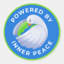 Search for inner peace stickers Mindfulness