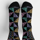 Search for womens socks Geometric pattern