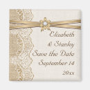 Search for burlap wedding save the dates Vintage