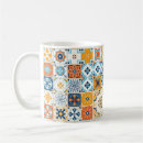 Search for moroccan tile mugs Illustration