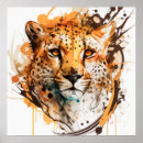 Search for cheetah portrait posters Wildlife