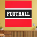 Search for black and red canvas prints White