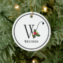 Search for letter w christmas tree decorations Elegant