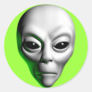 Search for alien head stickers Science fiction