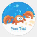 Search for cute crab stickers Ocean